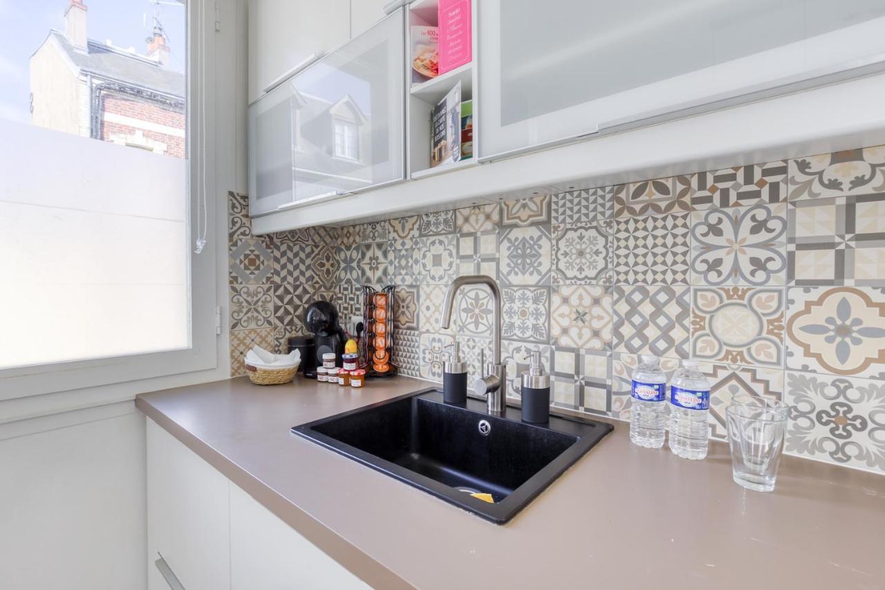 L'Elegance : T2 Proche Cathedrale De Chartres. Apartment ภายนอก รูปภาพ